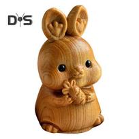 Zodiako gyvūnų figūrėlė Rankų darbo mediena Kinų Zodiako ženklai Daugiafunkcinis mini zodiako stalo dekoravimo dovana Zodiako entuziastams D