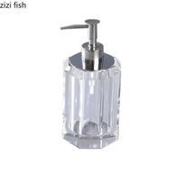 Crystal Hand Sanitizer Bottle Bathroom Products Lotion Bottle Bottling Bottles Glass Soap Dispenser Shampoo Shower Gel Bottles skaidri