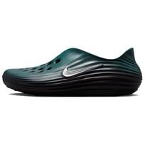 Nike Reactx Rejuven8 Mineral Slate Unisex Sandals Black Off-Noir Metallic-Silver IR1985-384 38.5