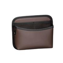 Car Door Side Storage Bag,PU Leather Auto Mesh Pocket Organizer for Card,Phone,Sunglasses,Universal Car Interior Accessory