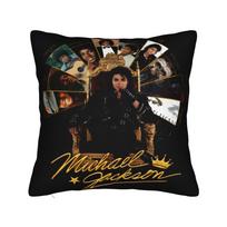 Michael Jackson With Glove Pillow Case Retro Trendy Pillow Cover Soft Pillowcases For Sofa Car Home Decor 30cmx30cm