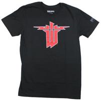 Wolfenstein II Adult New T-Shirt - Classic Red 2 Logo Pic XL