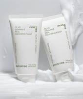 Olive Vitamin E Real Cleansing Foam 150g 2 packs