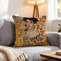 Gustav Klimt Oil Painting Cushion Cover Pcs Decorative Covers Soft Cushion Case for Sofa Couch Decor x x Pillowcases 30X30cm