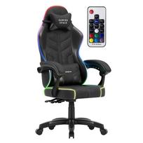 Huzaro Force 2.7 RGB Juoda Žaidimų Kėdė