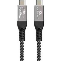 Cablexpert CCBP-USB4-CMCM240-0.5M Premium USB4 Type-C charging and data cable, 40Gbps, 240 W, 0.5 m | CCBP-USB4-CMCM240-0.5M