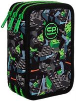 Penalas CoolPack Block, 20 cm x 7.5 cm, juoda/žalia