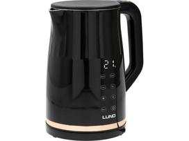 LUND ELEKTRINIS VIRDULYS 1,7L SU TEMP. REGULIAVIMU JUODAS