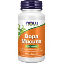NOW Foods DOPA Mucuna – 90 veganiškų kapsulių