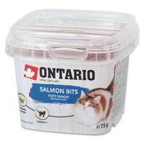 Skanėstas katėms Ontario Bits, lašiša, 0.075 kg