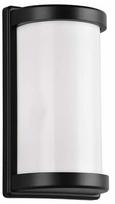 Sieninis lauko šviestuvas Reality Puelo, 10W, E27, IP44, juoda sp., 14.5 cm x 26.5 cm