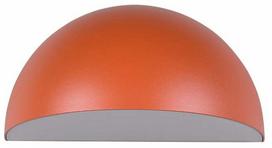 Sieninis lauko šviestuvas Trio Maas, 10W, E27, IP44, oranžinė sp., 27 cm x 14 cm