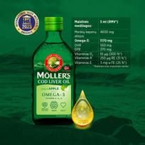 MOLLER'S žuvų taukai, 250 ml