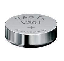 VARTA sidabro oksido laikrodžio elementas, V301 (SR43), 1,55 volto (00301 101 111)