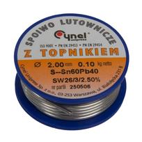 Litavimo lydmetalis lc60 fi=1,0mm, ritė 100g