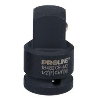 Cr-mo smūginis adapteris 3/4" lizdas - 1" kaištis, proline, įsk.
