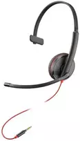 HP Blackwire 3215 Vienpusės USB-C Ausinės +3.5mm Plug +USB-C/A