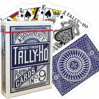 Bicycle Tally-Ho Circle Pokerio Kortos (Mėlynos)