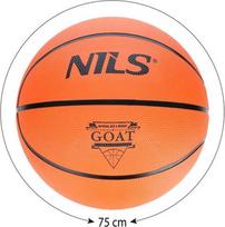 Krepšinio kamuolys NPK272 BASKETBALL Oranžinis GOAT 7 NILS