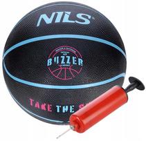 Krepšinio kamuolys NPK271 BASKETBALL Juodas BUZZER 7 NILS