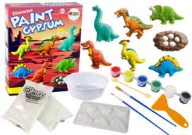Kūrybinis gipso liejinių rinkinys dažyti Dinozaurai