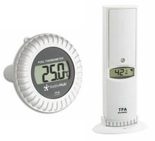 TFA Wireless temperature and humidity sensor with pool sensor
