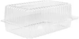 Vienkartinės torto dėžutės, 900 ml, 10 vnt., 21.1 x 5.5 x 34, 41320, Simple Solution