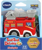Vtech „Toot-Toot Drivers“ interaktyvus ugniagesių automobilis, EN