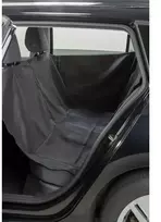 Trixie Dėklas na autokėdutė, šuniui, su bokami, padalinta, 1,5 × 1,35 m, juoda