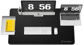 Kilimėlis Wozinsky WPD-B1000 gaming desk pad XXL 1000x500mm waterproof - juodas