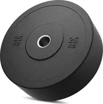 Olimpinis guminis svoris 25 kg Marbo Sport MW-Bumper-25KG