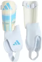 Futbolo apsaugos vaikams adidas Messi Match balta ir-mėlyna KX4137 (L)