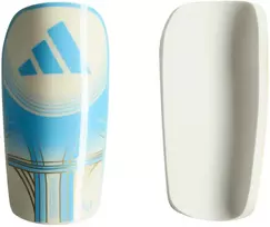 Futbolo apsaugos adidas Messi SG EU Club balta ir-mėlyna KV8451 (XS)