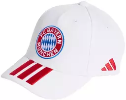 Adidas Kepurė su snapeliu FC Bayern Monachium balta ir-raudona KT3398 (OSFY)