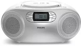 Grotuvas Philips CD Soundmachine TAZ2000 sidabrinė/balta - Grotuvas (TAZ2000S/10)