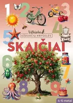 KNYGA Skaičiai. Vilkiuko užduočių knygelės