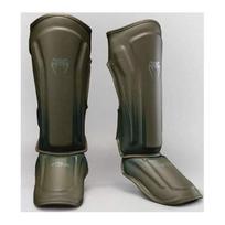 Venum Stealth Shin Guards - Khaki/Dark Green