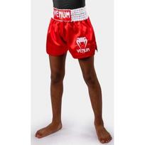 Venum Classic Muay Thai Shorts for Kids - Fire Red