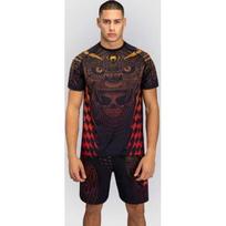 Venum Quetzal Fury Dry-Tech T-Shirt - Black/Fury Red/ Tangerine