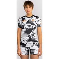 Women’s UFC Zenith by Venum White Authentic Fight Week Performance Short Sleeve Rashguard