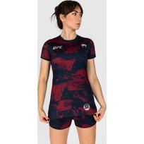 Women’s UFC Zenith by Venum Burgundy Authentic Fight Week Performance Short Sleeve T-Shirt