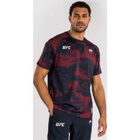 Men's UFC Zenith by Venum Burgundy Authentic Fight Week Performance Short Sleeve T-Shirt