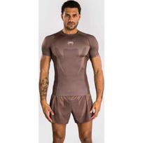 Venum No Gi Rashguards - Chocolate Brown
