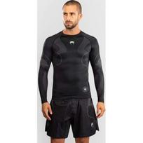 Venum Nexus Long Sleeve Rashguard - Black/Silver