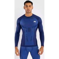 Venum Technical 3.0 Long Sleeve Rashguard - Night Blue
