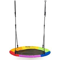 Sodo sūpynės "Erškėtrožės lizdas" 100 cm spalvingos ECOTOYS