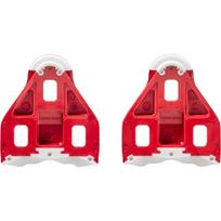 Plokštelės pedalams Look Delta Fitness grip red