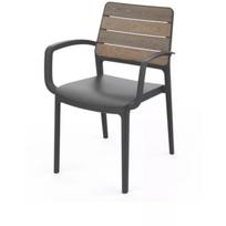 Keter Sodo Kėdė Deco Porto 29214738, 5kg, 54.60cm x 53.30cm x 81.80cm, modernus dizainas, sudedamas, drėgmei atsparus