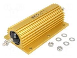 Resistor: wire-wound | with heatsink | screw | 150Ω | 300W | ±1%