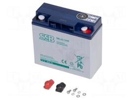 Re-battery: acid-lead | 12V | 22Ah | AGM | maintenance-free